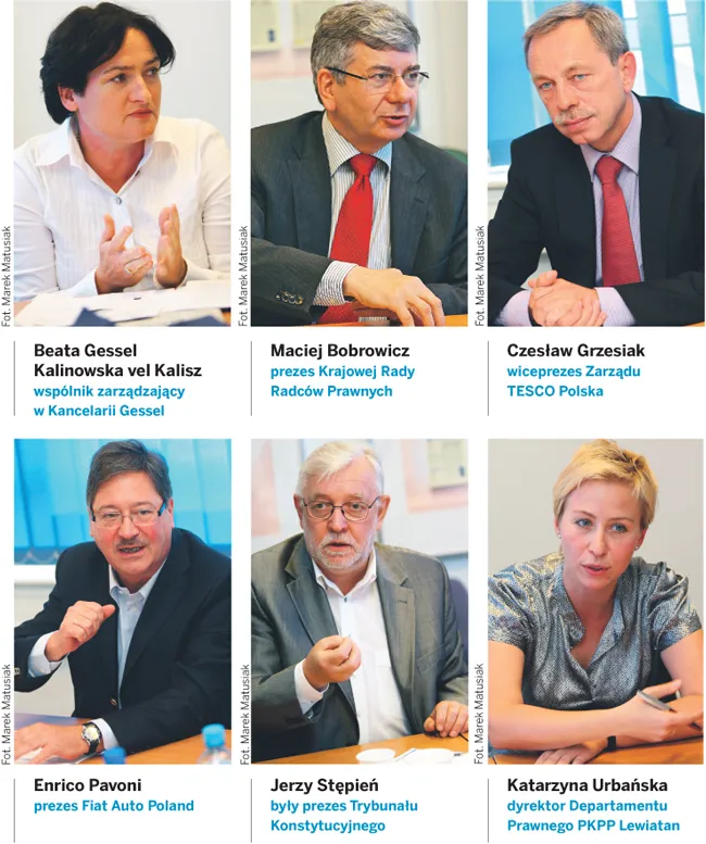 Uczestnicy debaty DGP
