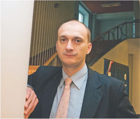 Mariusz Madejczyk z Ministerstwa Spraw Wewnętrznych i Administracji
