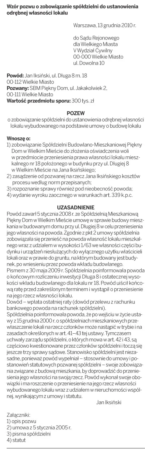 Jak się wyłączyć ze spółdzielni i założyć wspólnotę mieszkaniową