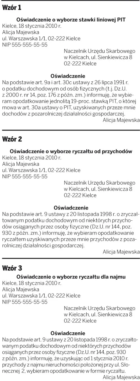 Kto i kiedy musi zdecydować się na wybór formy opodatkowania