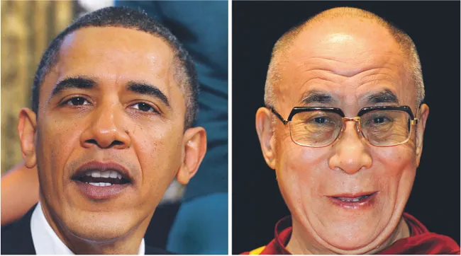 Obama wreszcie spotkał się z dalajlamą
