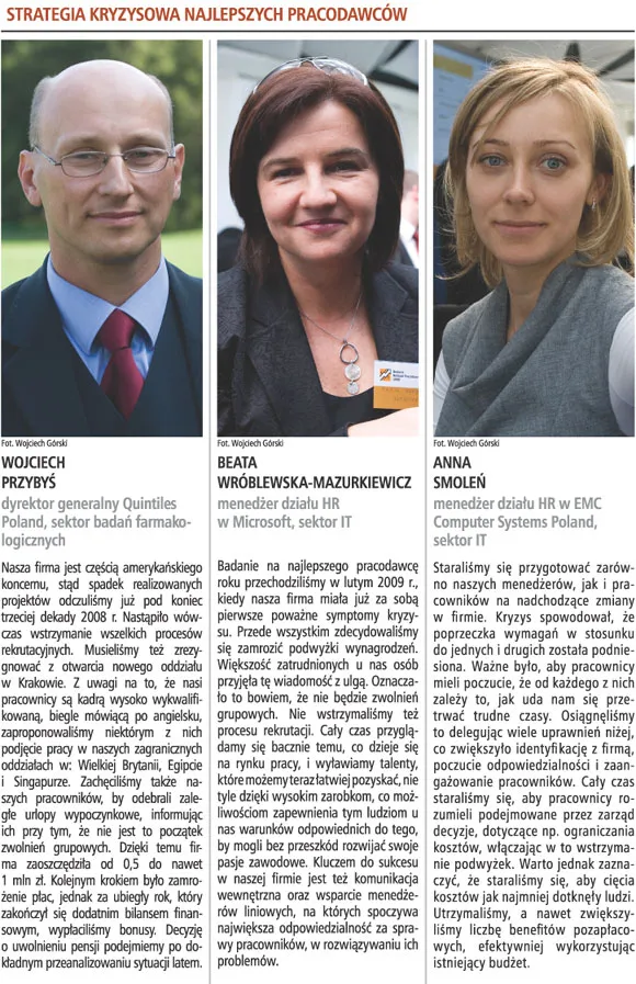 W firmach wzrasta lojalność wobec pracodawcy i strach przed utratą pracy