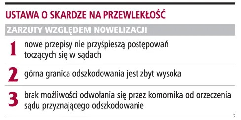Nowa skarga na przewlekłość nie przyśpieszy postępowań