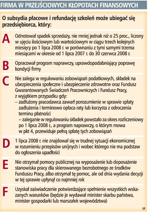 Będą dopłaty do szkoleń i pensji