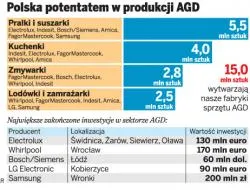 Polska potentatem w produkcji AGD
