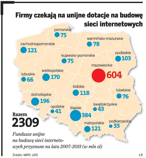 Samorządy tracą internet. Wydały niecałe 2 procent dotacji na sieci internetowe