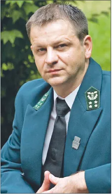 Sławomir Siwy przewodniczący Związku Zawodowego Celnicy PL