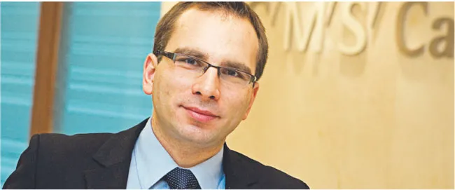 Marcin Zimny, prawnik z CMS Cameron McKenna