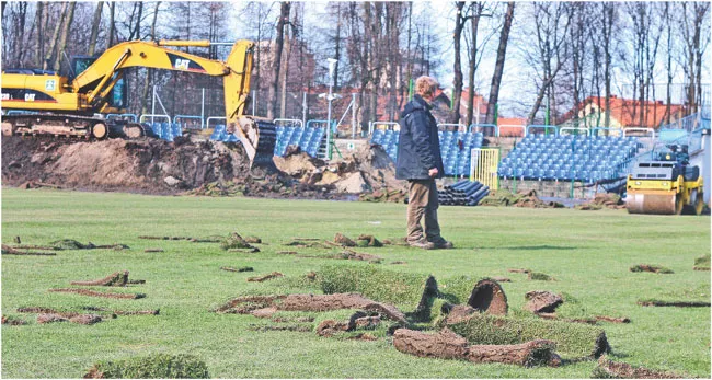 Pod względem liczby obecnie powstających stadionów jesteśmy najlepsi w Europie