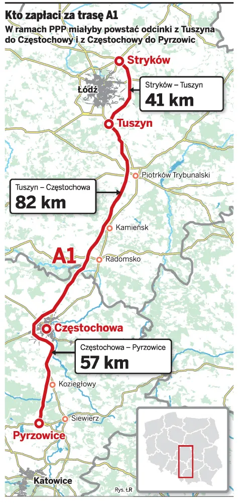 Kto zapłaci za trasę A1