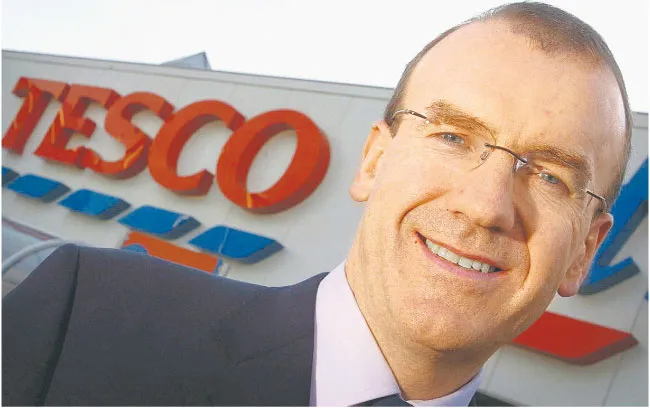 Leahy był prezesem Tesco przez 14 lat