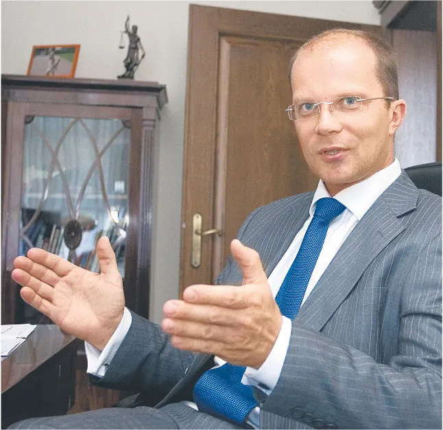 Piotr Kluz, podsekretarz stanu w Ministerstwie Sprawiedliwości