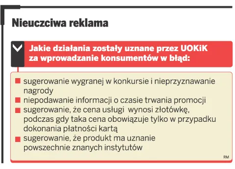 Reklama kłamie – firma zapłaci karę