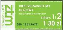 Biletu jednorazowego nie można przekazać