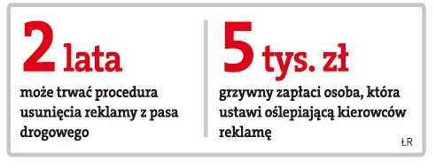 Z naszych ulic znikną oślepiające reklamy