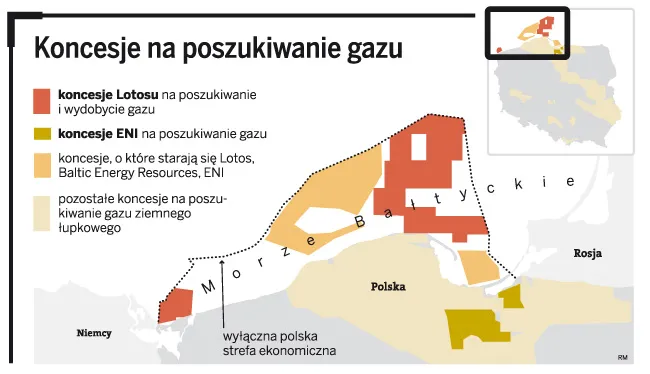 Włosi walczą o gaz na Bałtyku