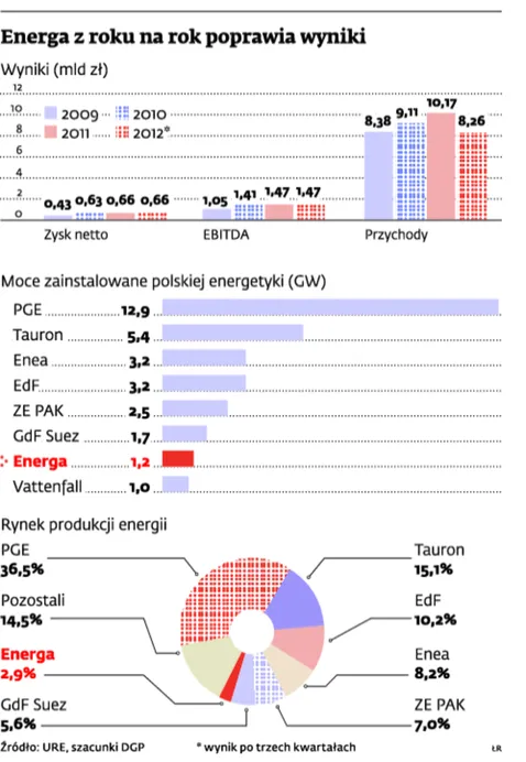 Rusza prywatyzacja najmniejszej grupy energetycznej Skarbu Państwa