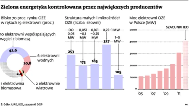 Energetyka odnawialna w rękach elektrowni. Czemu nie w prywatnych?