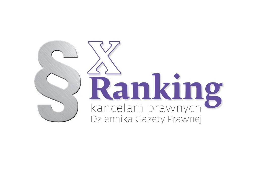 X Ranking Kancelarii Prawnych DGP