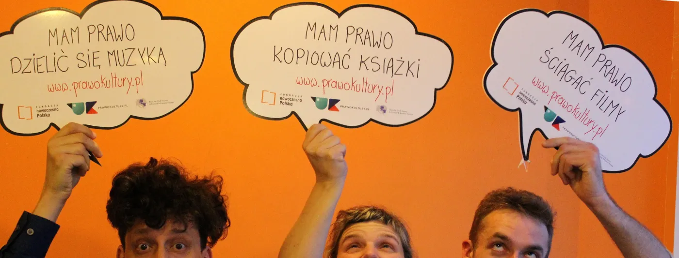 Prawo autorskie powinno stać po stronie obywateli, a nie wielkich korporacji