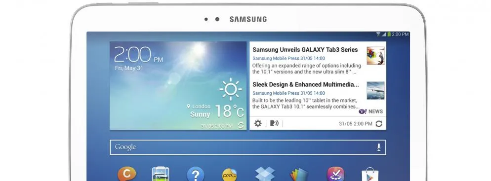 Samsung prezentuje dwa nowe tablety z rodziny Galaxy Tab 3