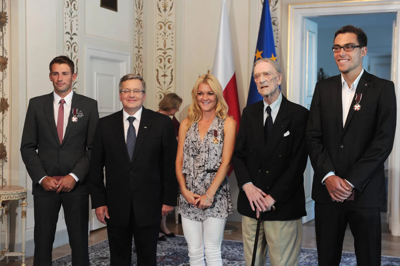 Krzyże Zasługi dla polskich tenisistów z Wimbledonu: Prezydent odznaczył Radwańską, Janowicza i Kubota