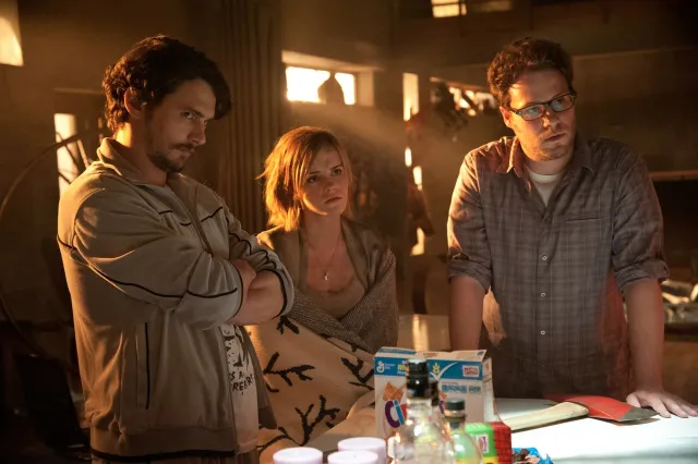 "The Interview" z Rogenem i Franco poleci do Korei Północnej na balonach