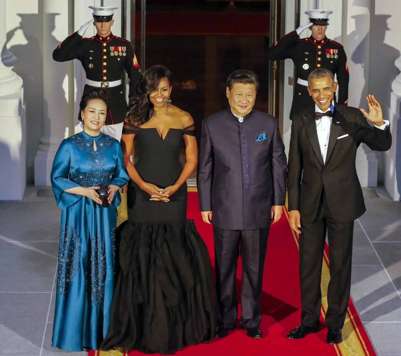 Obama i chiński prezydent