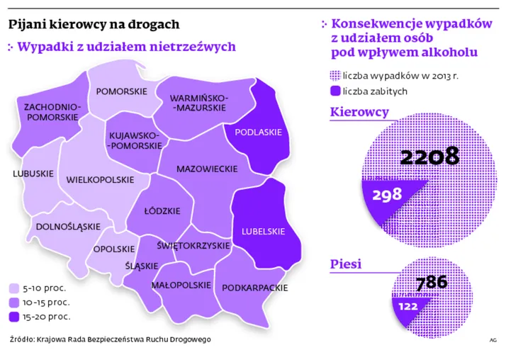 KRS: Zaostrzenie kar dla pijanych kierowców nie poprawi sytuacji