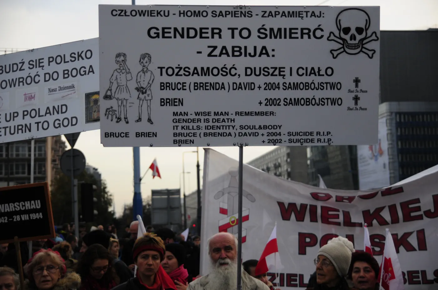 Marsz Niepodległości. Fot. Maciek Suchorabski