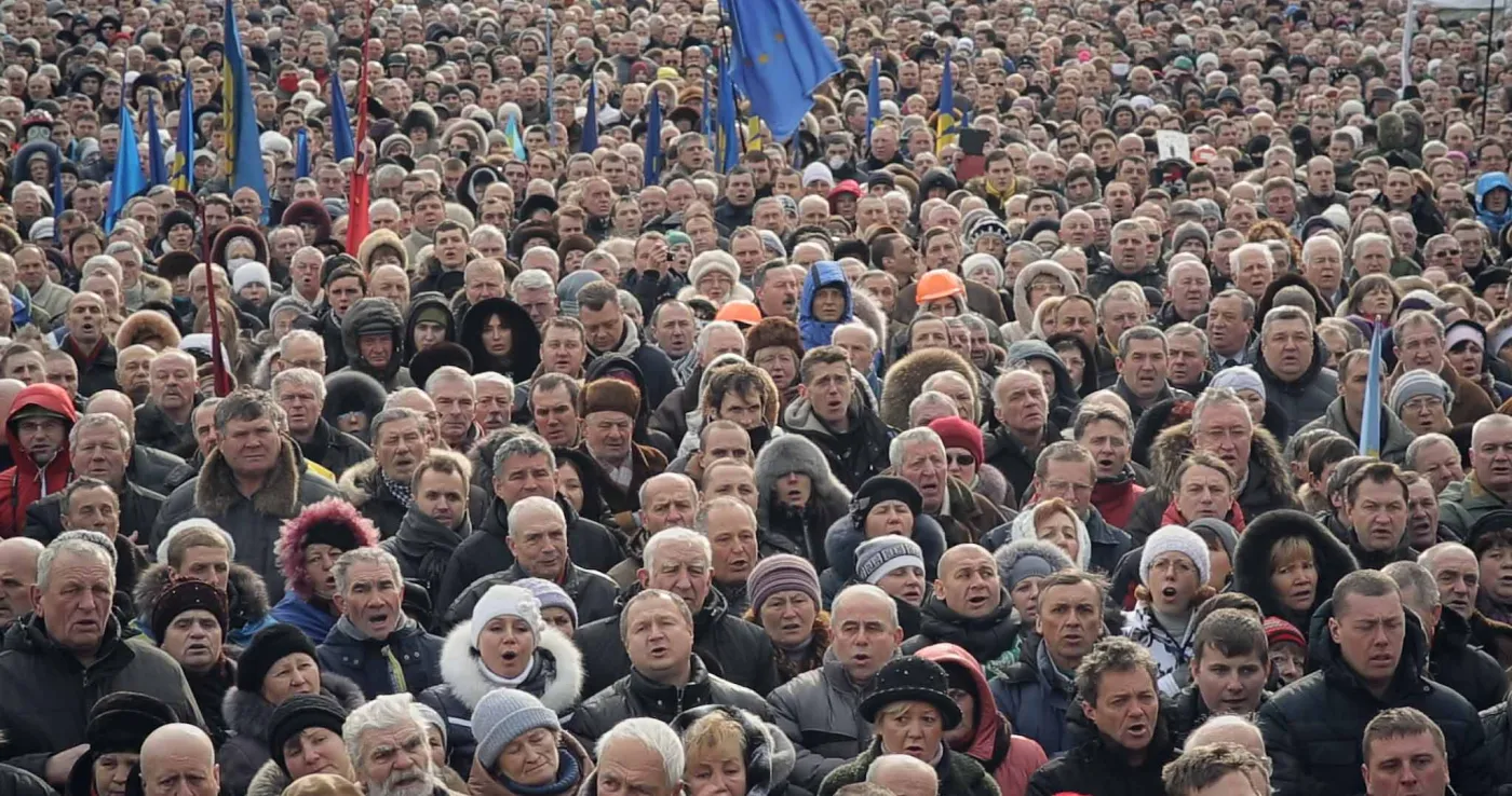 "Majdan. Rewolucja godności" to rejestr wojny z postsowieckim upodleniem