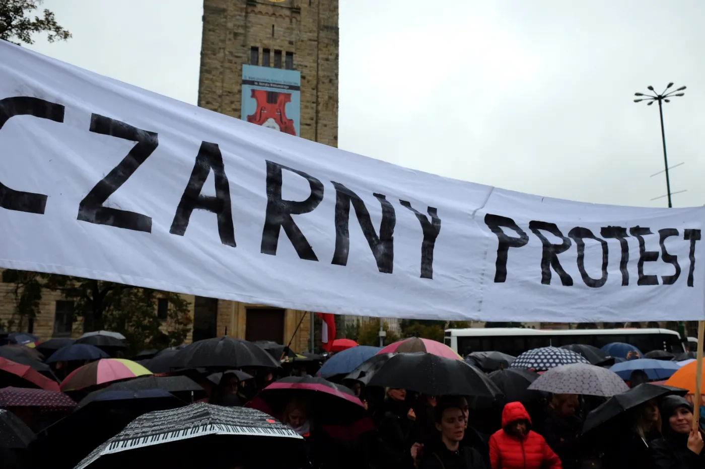 "Czarny protest" w Poznaniu 
