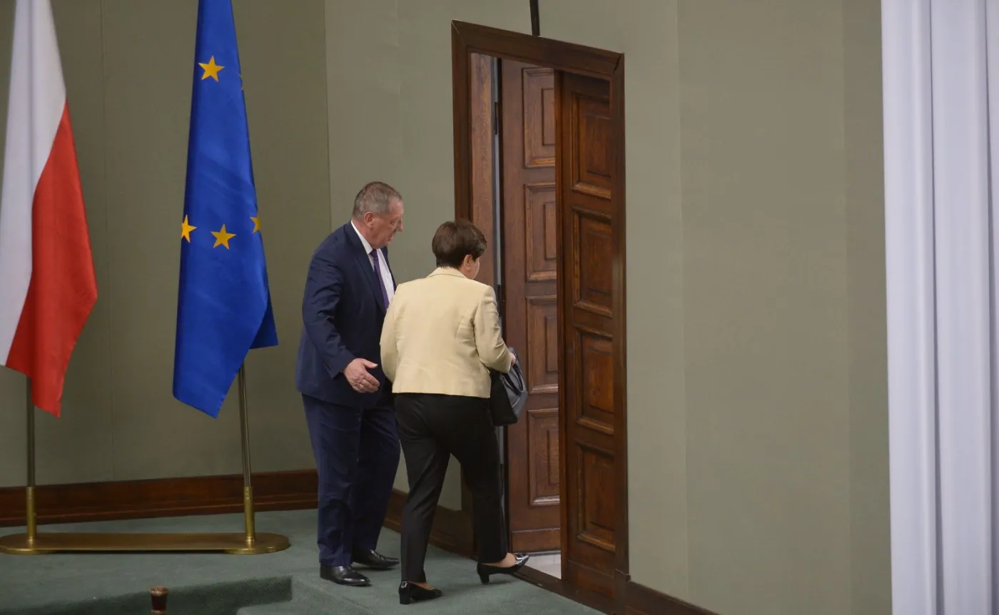 Jan Szyszko i Beata Szydło