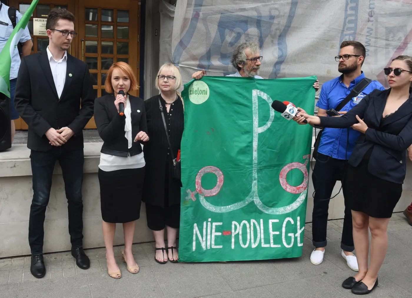 Działacze Partii Zieloni