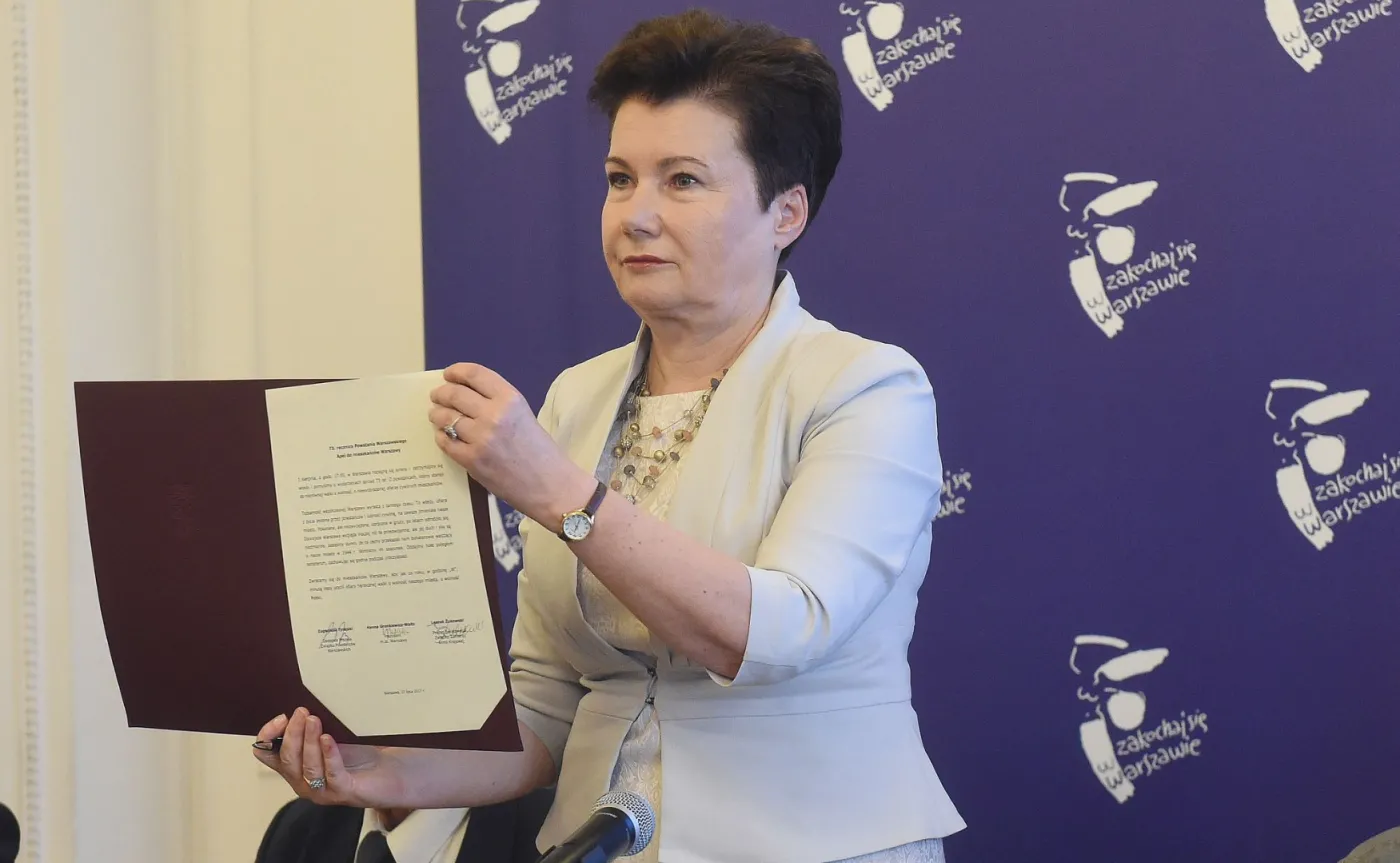 Kolejne 3 tys. zł grzywny dla Gronkiewicz-Waltz za niestawienie się przed komisją