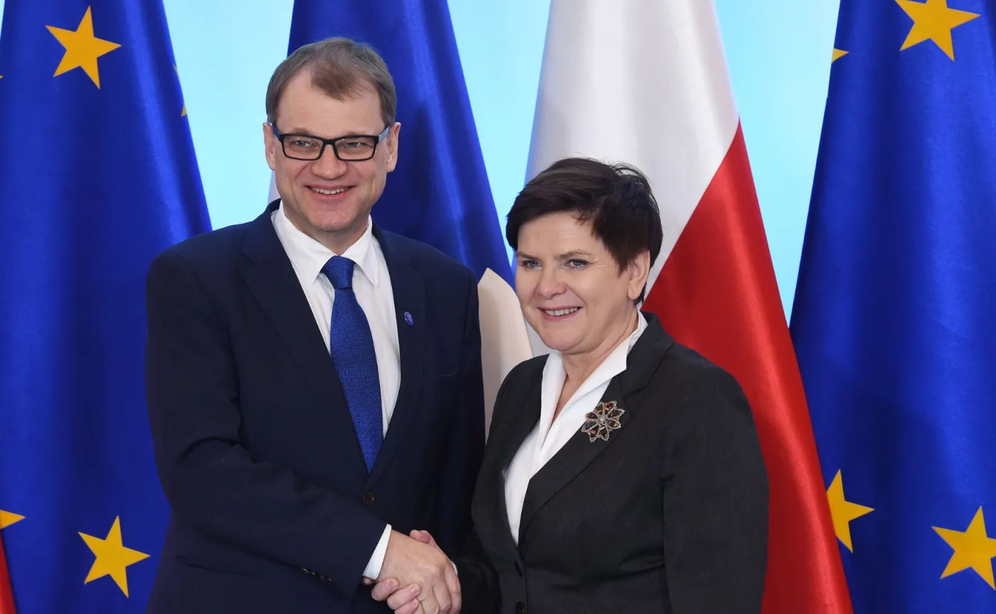 Beata Szydło, Juha Sipila