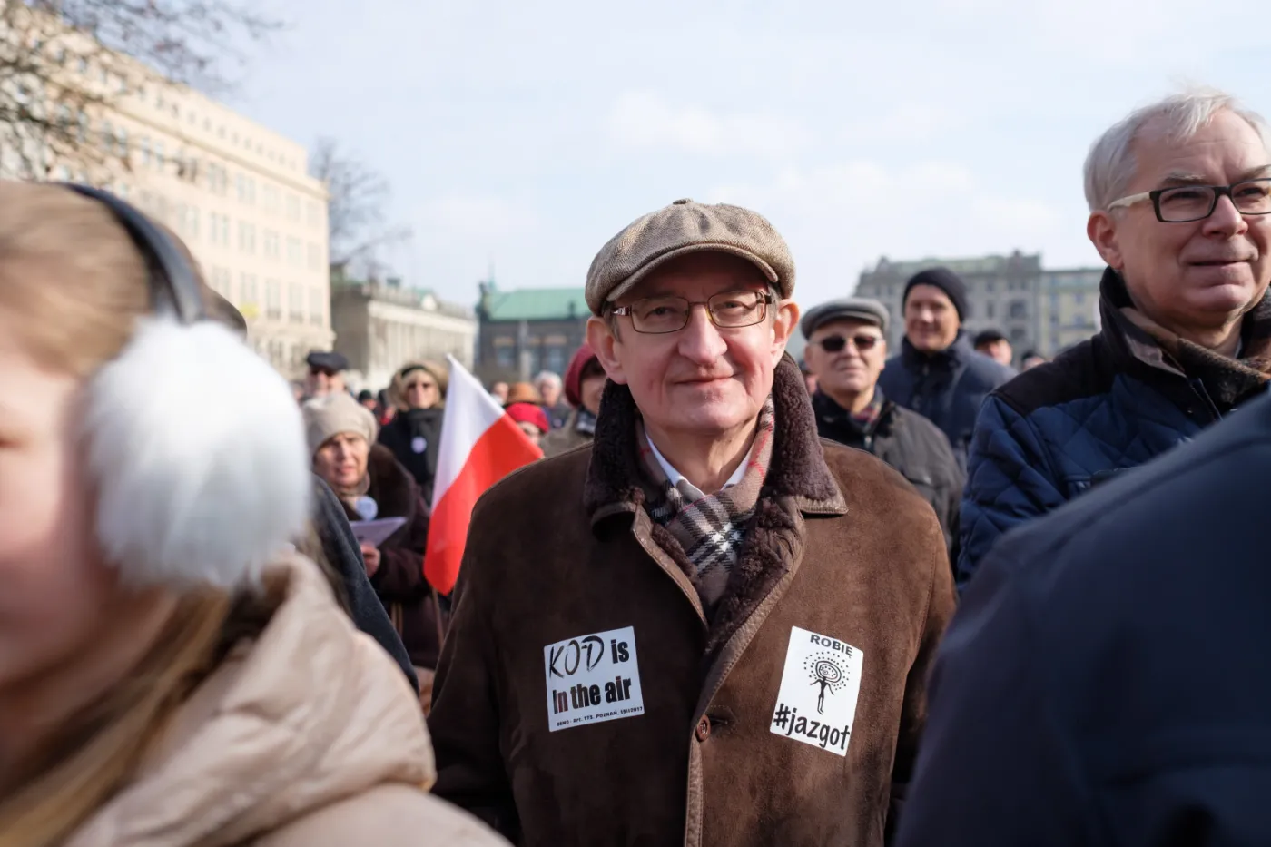 KOD w obronie polskiego sądownictwa. Na manifestacji m. in. Józef Pinior
