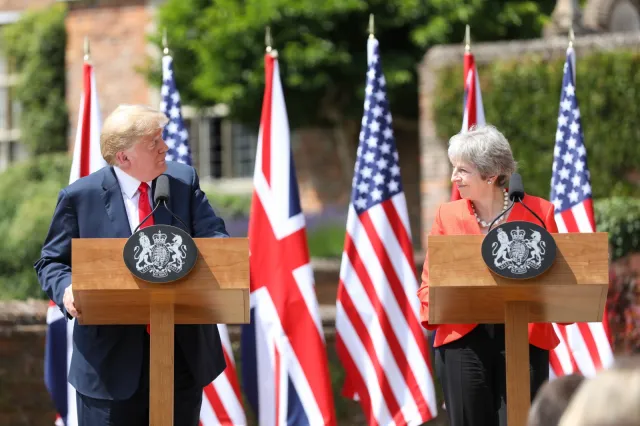 Prezydent USA ręki w kryzysie ci nie poda