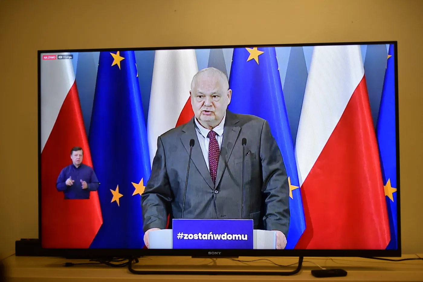 Glapiński: Inflacja jest teraz ostatnim problemem, mamy groźbę deflacji