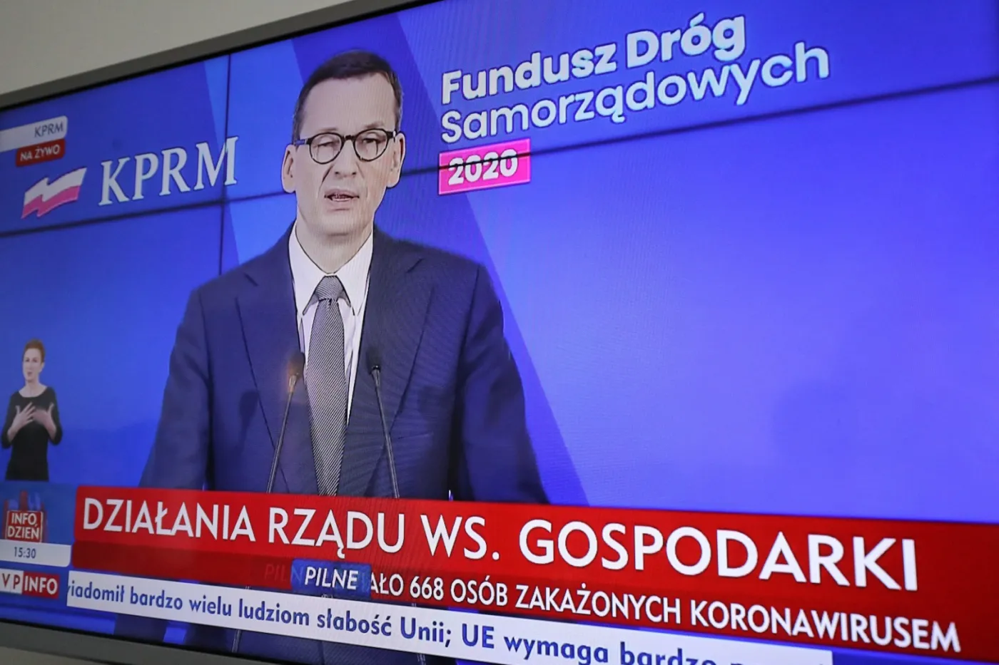 Morawiecki: Złożono 800 tys. wniosków o wsparcie w ramach tarczy antykryzysowej