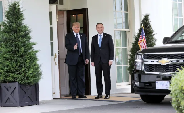 Spotkanie Duda-Trump. Jest oświadczenie w sprawie elektrowni jądrowej i technologii 5G