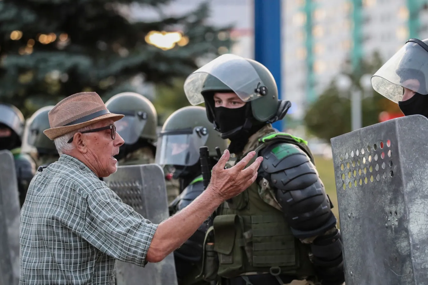 Demonstracje na Białorusi