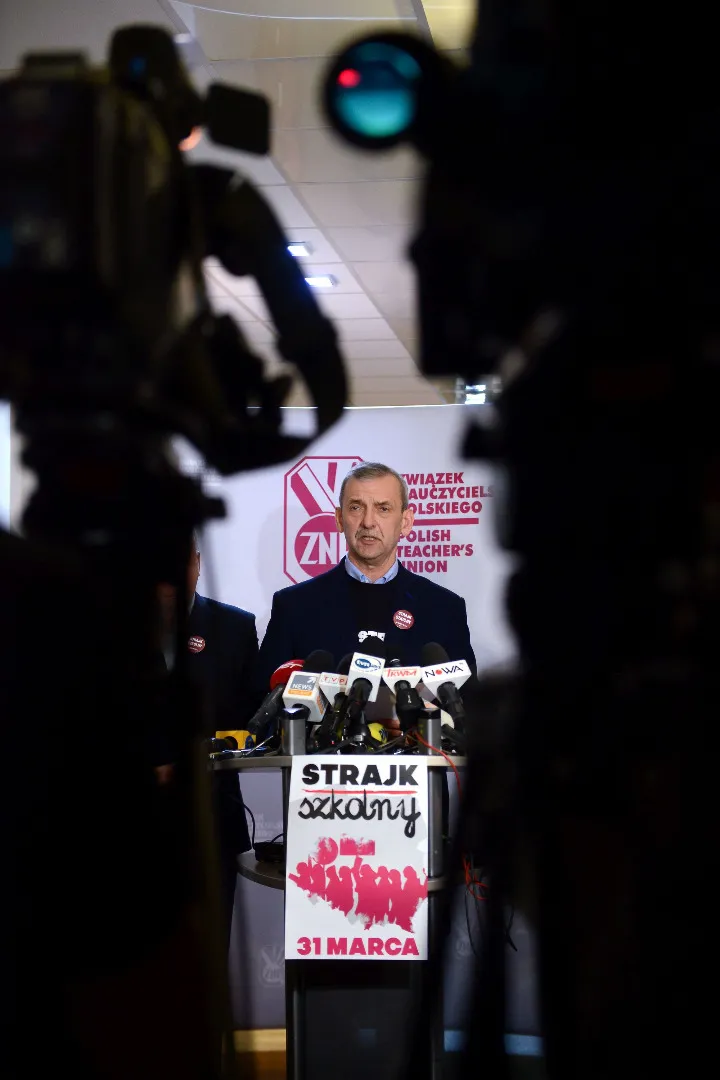 Strajk nauczycieli na niespotykaną skalę. Oto mapa szkół, które będą protestować