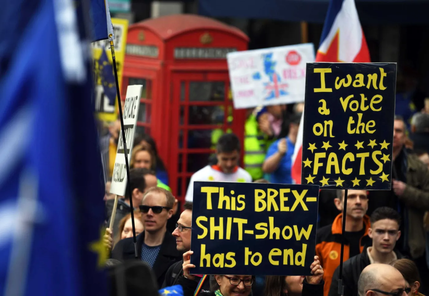 Wielka Brytania: Setki tysięcy osób na proteście przeciwko brexitowi