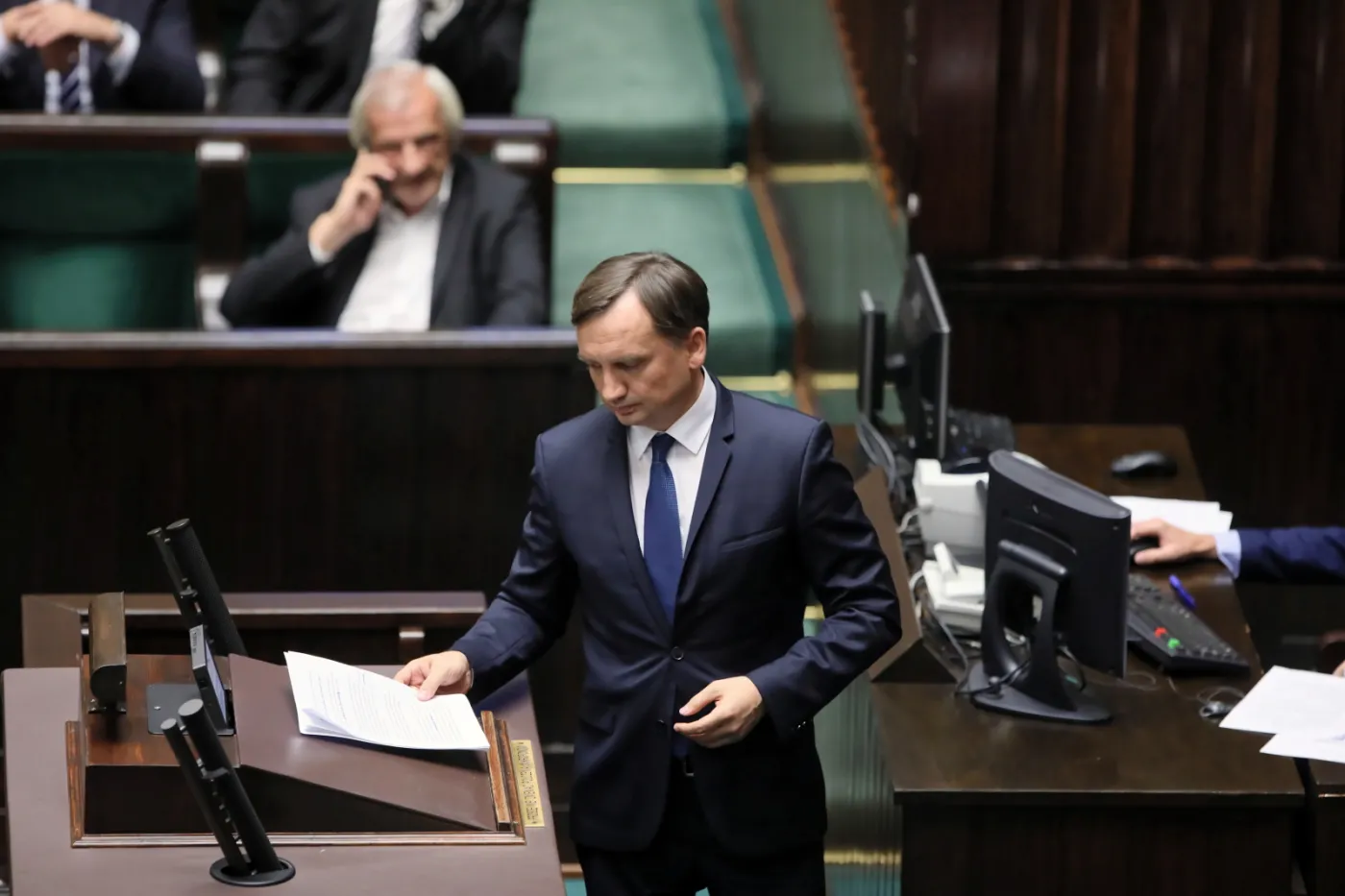 Ziobro. Posiedzenie Sejmu. Wotum nieufności