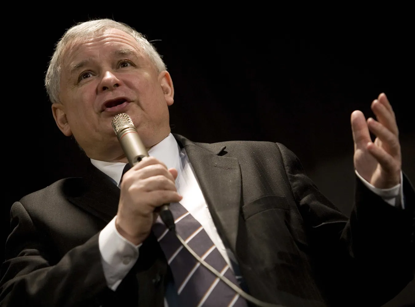 To śmieszne, że Tusk poucza prezydenta-uważa prezes PiS Jarosław Kaczyński
