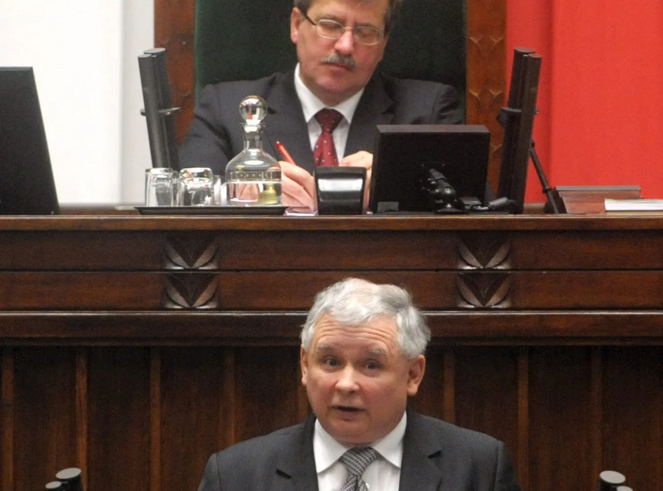 Jarosław Kaczyński Komorowski
