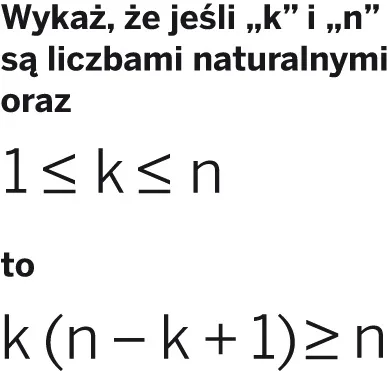 zadanie matematyka