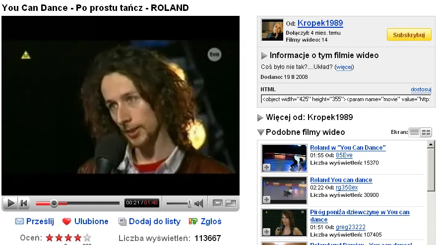 Sir Roland, bohater parkietu