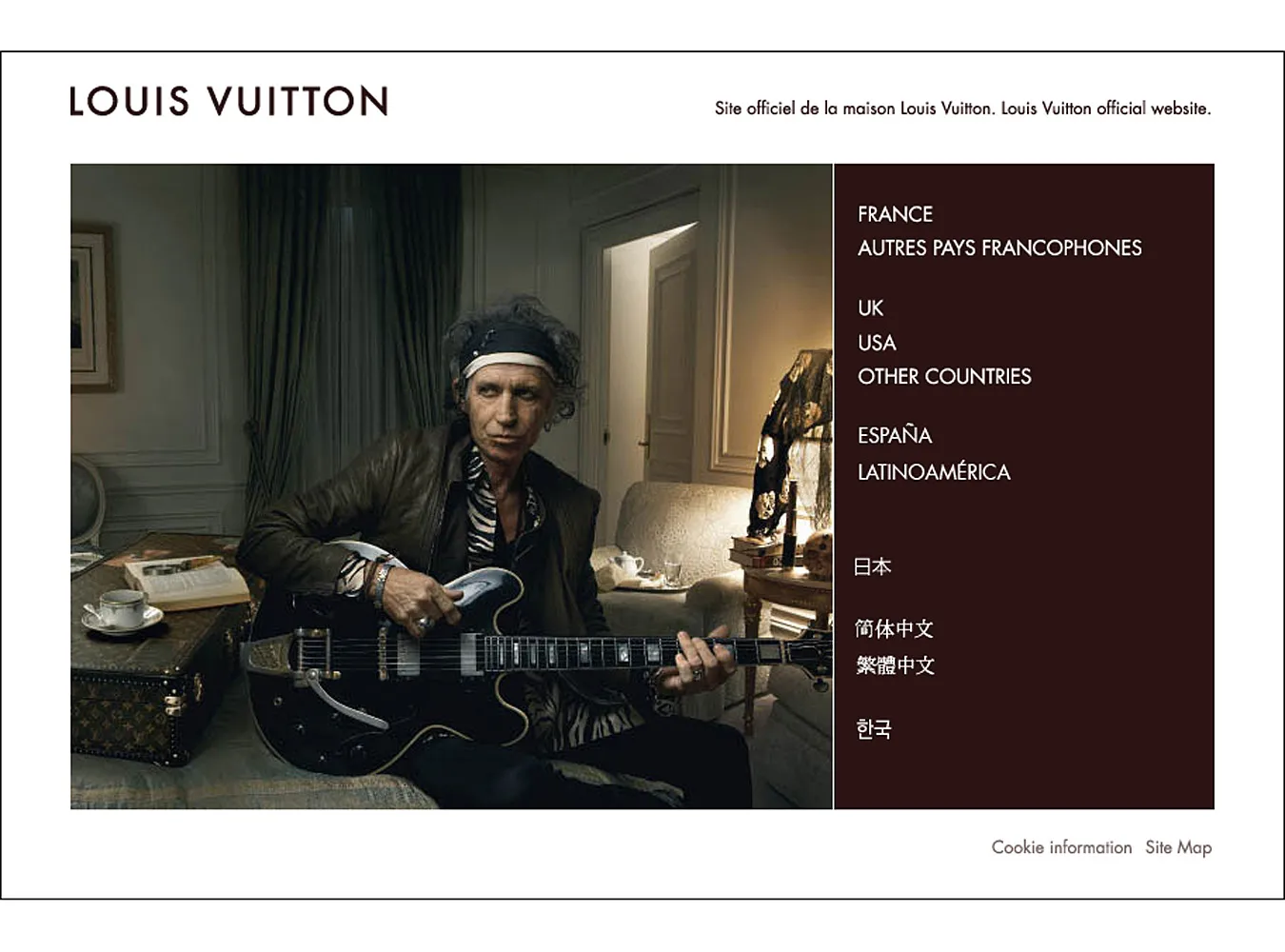 Keith Richards prawie jak Gorbaczow